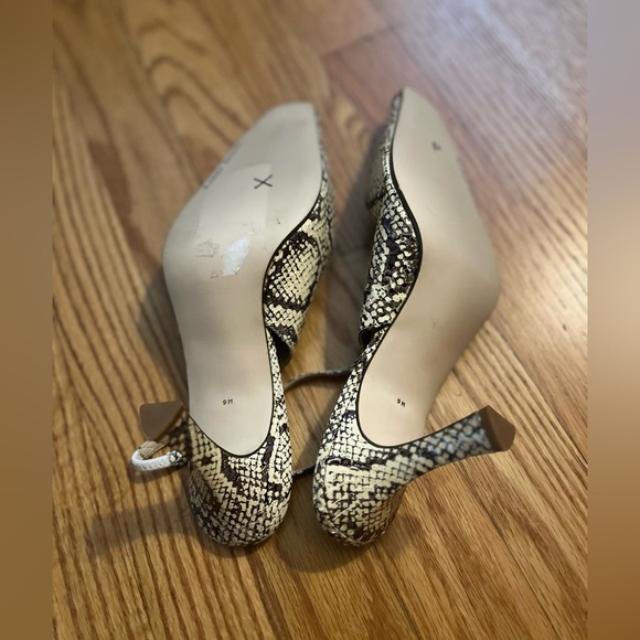 Karen Scott sling back heels Leather animal print Size 9 New - Picture 3 of 7